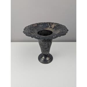 Rogers Princess Royal 1881 Silver Plated Decorative Vase with Cutout Design 9544